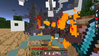 Screenshot of the Minecraft Bedrock Marketplace product Totems OP created by Nitric Concepts.