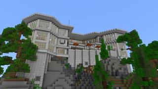 Screenshot of the Minecraft Bedrock Marketplace product Party Mansion created by Nitric Concepts.