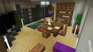 Screenshot of the Minecraft Bedrock Marketplace product Party Mansion created by Nitric Concepts.