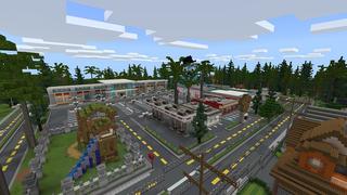 Screenshot of the Minecraft Bedrock Marketplace product Pet City created by Nitric Concepts.
