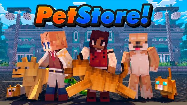 Thumbnail of the Minecraft Bedrock Marketplace product Pet Store! created by Nitric Concepts.