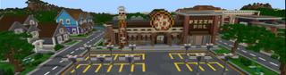 Panorama of the Minecraft Bedrock Marketplace product Pizza Parlor created by Nitric Concepts.