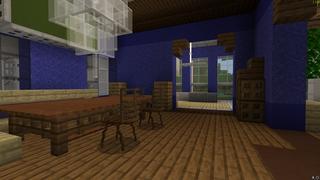 Screenshot of the Minecraft Bedrock Marketplace product Pizza Parlor created by Nitric Concepts.