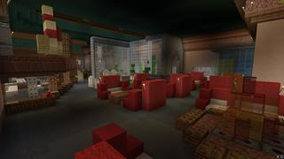 Screenshot of the Minecraft Bedrock Marketplace product Pizza Parlor created by Nitric Concepts.