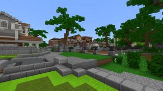 Screenshot of the Minecraft Bedrock Marketplace product Pizza Parlor created by Nitric Concepts.