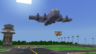 Screenshot of the Minecraft Bedrock Marketplace product Planes created by Nitric Concepts.