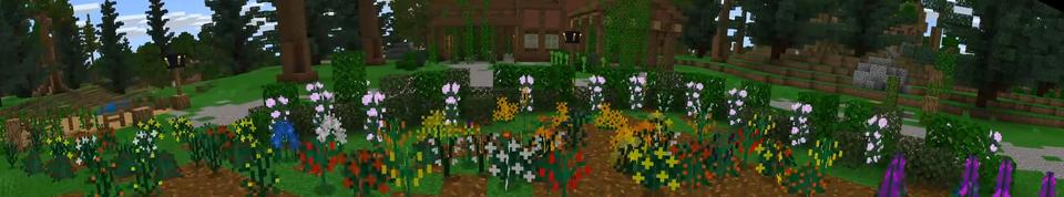 Panorama of the Minecraft Bedrock Marketplace product PLANTS! created by Nitric Concepts.