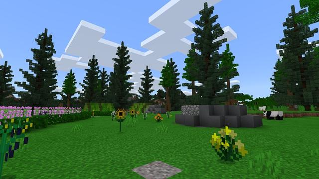 Screenshot of the Minecraft Bedrock Marketplace product PLANTS! created by Nitric Concepts.