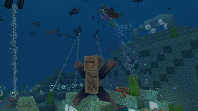 Screenshot of the Minecraft Bedrock Marketplace product Player Mobs created by Nitric Concepts.