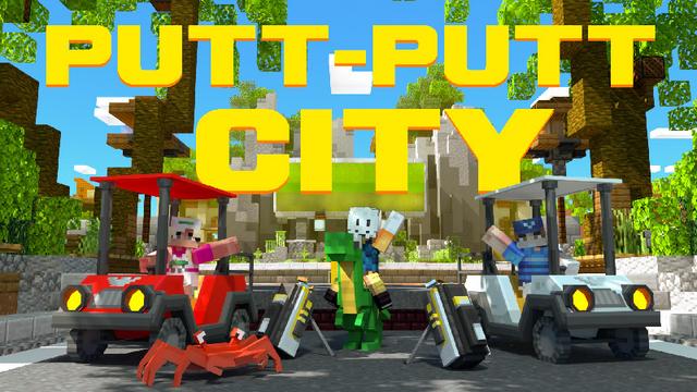 Thumbnail of the Minecraft Bedrock Marketplace product Putt-Putt City created by Nitric Concepts.