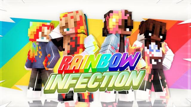 Thumbnail of the Minecraft Bedrock Marketplace product Rainbow Infection created by Nitric Concepts.