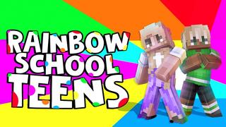 Thumbnail of the Minecraft Bedrock Marketplace product Rainbow School Teens created by Nitric Concepts.