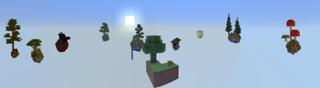 Panorama of the Minecraft Bedrock Marketplace product Random Item One Block created by Nitric Concepts.