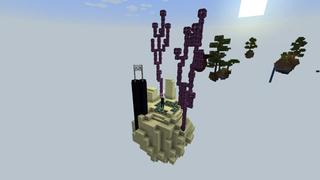 Screenshot of the Minecraft Bedrock Marketplace product Random Item One Block created by Nitric Concepts.