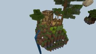 Screenshot of the Minecraft Bedrock Marketplace product Random Item One Block created by Nitric Concepts.