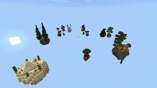 Screenshot of the Minecraft Bedrock Marketplace product Random Item One Block created by Nitric Concepts.