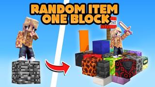 Thumbnail of the Minecraft Bedrock Marketplace product Random Item One Block created by Nitric Concepts.