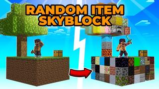 Thumbnail of the Minecraft Bedrock Marketplace product Random Item Skyblock created by Nitric Concepts.