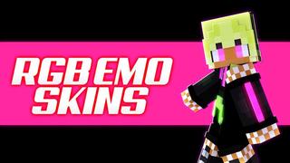 Thumbnail of the Minecraft Bedrock Marketplace product RGB Emo Skins created by Nitric Concepts.