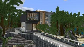 Screenshot of the Minecraft Bedrock Marketplace product Rich Mansions created by Nitric Concepts.