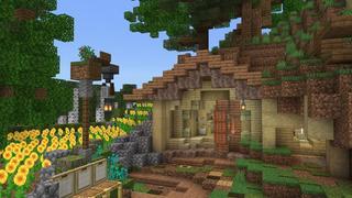 Screenshot of the Minecraft Bedrock Marketplace product Secret Elf Home created by Nitric Concepts.