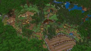 Screenshot of the Minecraft Bedrock Marketplace product Secret Elf Home created by Nitric Concepts.