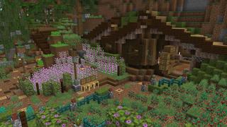 Screenshot of the Minecraft Bedrock Marketplace product Secret Elf Home created by Nitric Concepts.