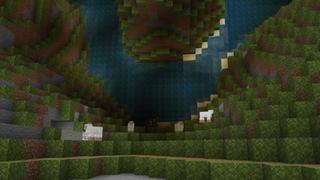 Screenshot of the Minecraft Bedrock Marketplace product Sideways Survival created by Nitric Concepts.