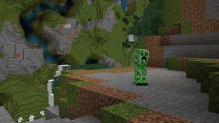 Screenshot of the Minecraft Bedrock Marketplace product Sideways Survival created by Nitric Concepts.