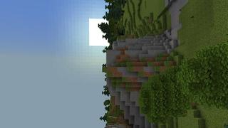 Screenshot of the Minecraft Bedrock Marketplace product Sideways Survival created by Nitric Concepts.