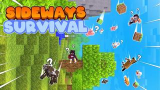 Thumbnail of the Minecraft Bedrock Marketplace product Sideways Survival created by Nitric Concepts.