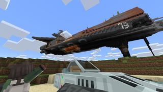 Screenshot of the Minecraft Bedrock Marketplace product Sky Cruiser created by Nitric Concepts.