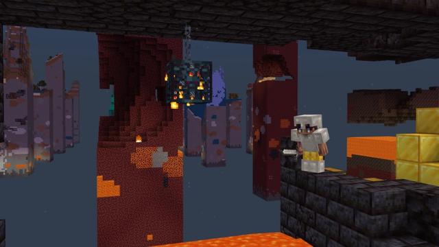 Screenshot of the Minecraft Bedrock Marketplace product Skyblock Chunk Biomes created by Nitric Concepts.