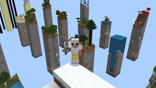 Screenshot of the Minecraft Bedrock Marketplace product Skyblock Chunk Biomes created by Nitric Concepts.