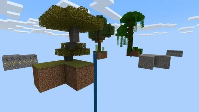 Screenshot of the Minecraft Bedrock Marketplace product Skyblock created by Nitric Concepts.