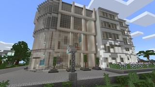 Screenshot of the Minecraft Bedrock Marketplace product Space Launch created by Nitric Concepts.