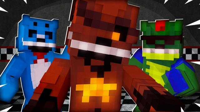 Thumbnail of the Minecraft Bedrock Marketplace product Spooky ANIMATRONICS created by Nitric Concepts.