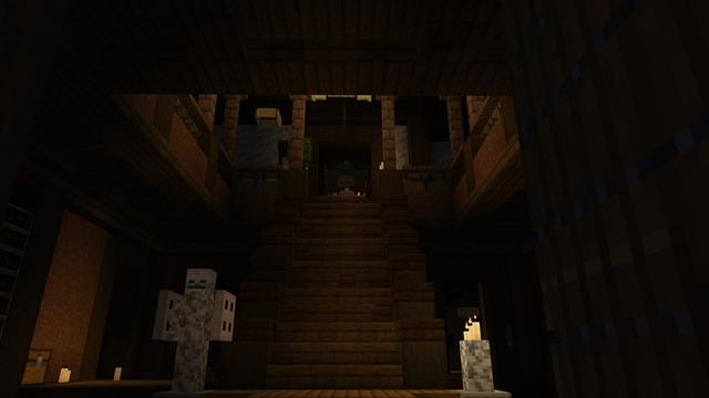 Screenshot of the Minecraft Bedrock Marketplace product Spooky Mansion created by Nitric Concepts.
