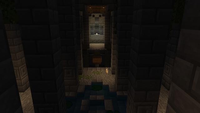 Screenshot of the Minecraft Bedrock Marketplace product Spooky Mansion created by Nitric Concepts.