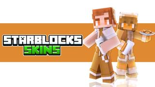 Thumbnail of the Minecraft Bedrock Marketplace product Starblocks Skins created by Nitric Concepts.