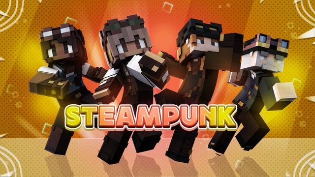 Thumbnail of the Minecraft Bedrock Marketplace product Steampunk created by Nitric Concepts.