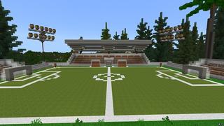 Screenshot of the Minecraft Bedrock Marketplace product Suburban Sports created by Nitric Concepts.