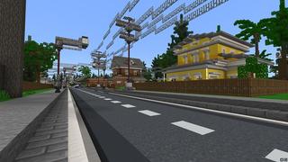 Screenshot of the Minecraft Bedrock Marketplace product Suburban Sports created by Nitric Concepts.