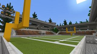Screenshot of the Minecraft Bedrock Marketplace product Suburban Sports created by Nitric Concepts.