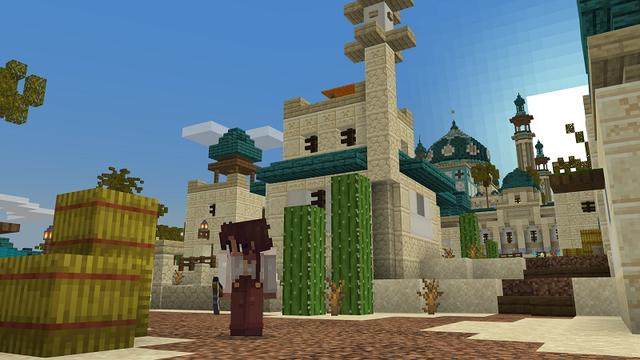 Screenshot of the Minecraft Bedrock Marketplace product Sultan's Palace created by Nitric Concepts.