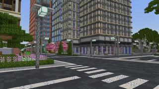 Screenshot of the Minecraft Bedrock Marketplace product Sun City created by Nitric Concepts.