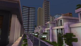 Screenshot of the Minecraft Bedrock Marketplace product Sun City created by Nitric Concepts.