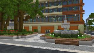 Screenshot of the Minecraft Bedrock Marketplace product Sun City created by Nitric Concepts.