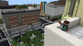 Screenshot of the Minecraft Bedrock Marketplace product Super Star City created by Nitric Concepts.