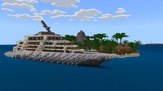 Screenshot of the Minecraft Bedrock Marketplace product Super Yacht Life created by Nitric Concepts.